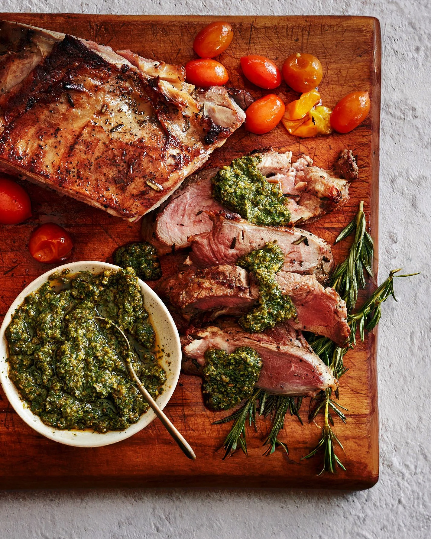 I'm not sure if it's because tomorrow's photoshoot will be my third visit to Christmas already, but I'm now dreaming up my favs and lamb on the BBQ has to be on my menu this year. Sorry if this is a bit early for you, but the sun's out, and can I enc