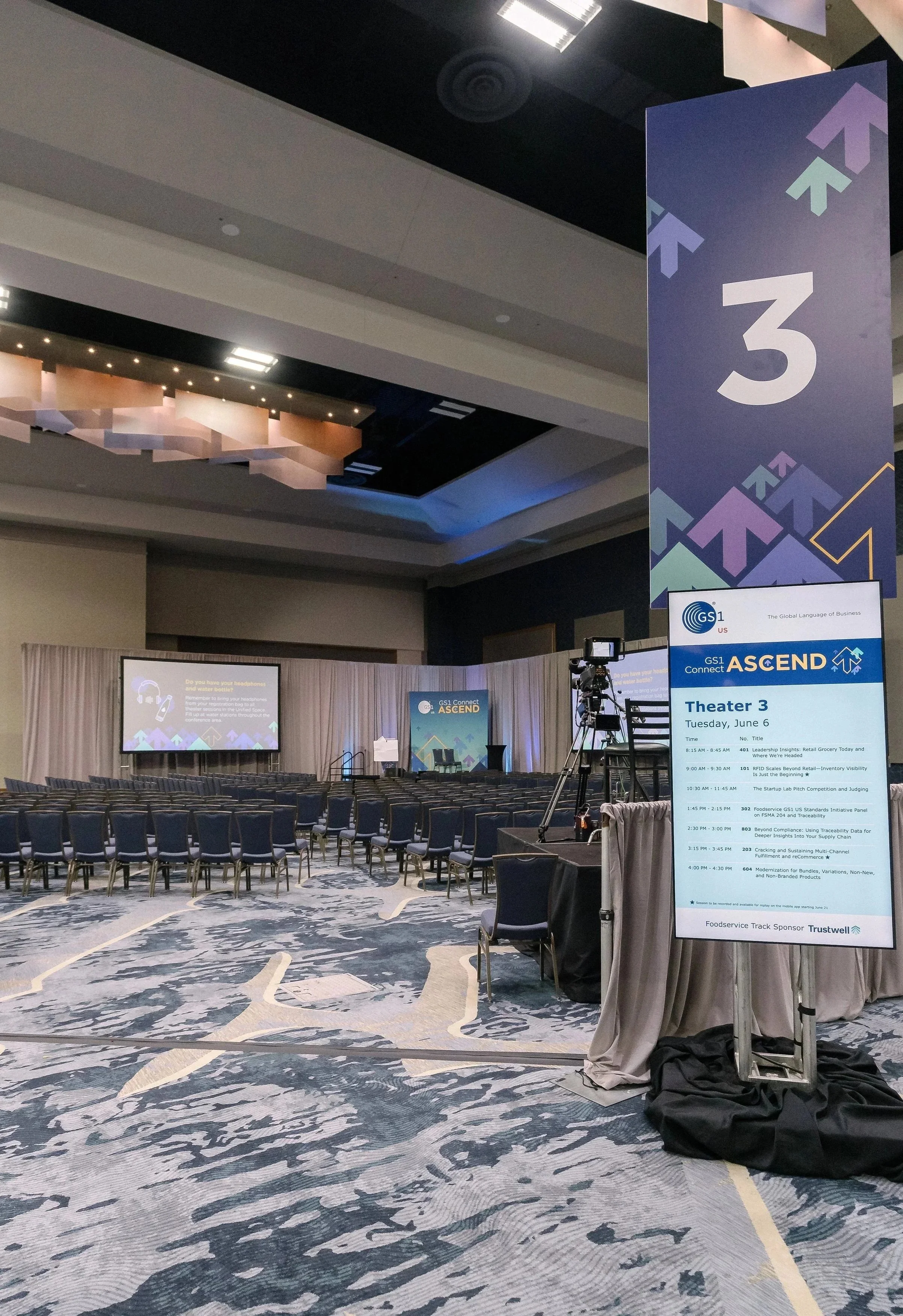 GS1 Connect 2023 event space
