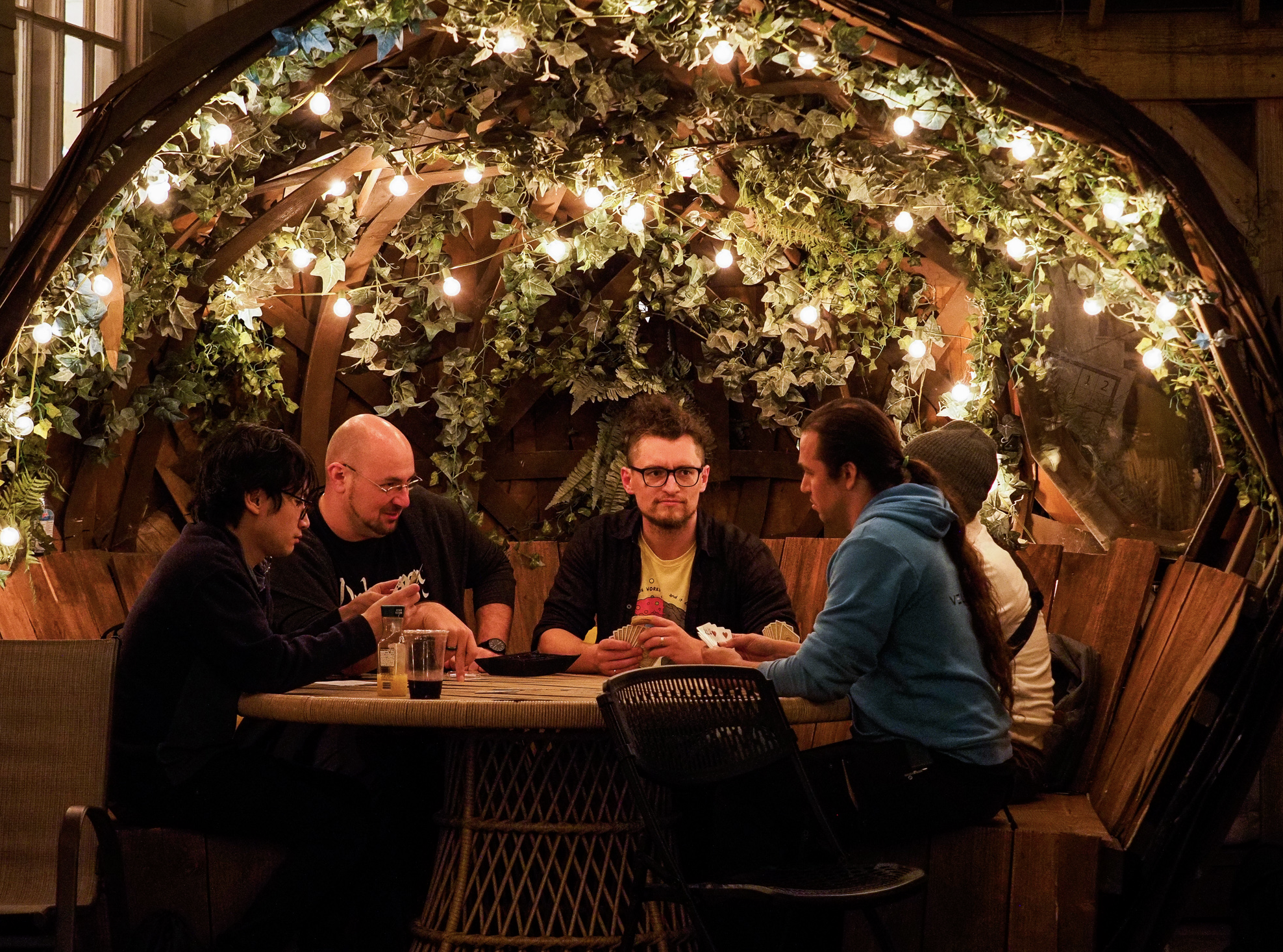 Game designers meeting from different places in the country