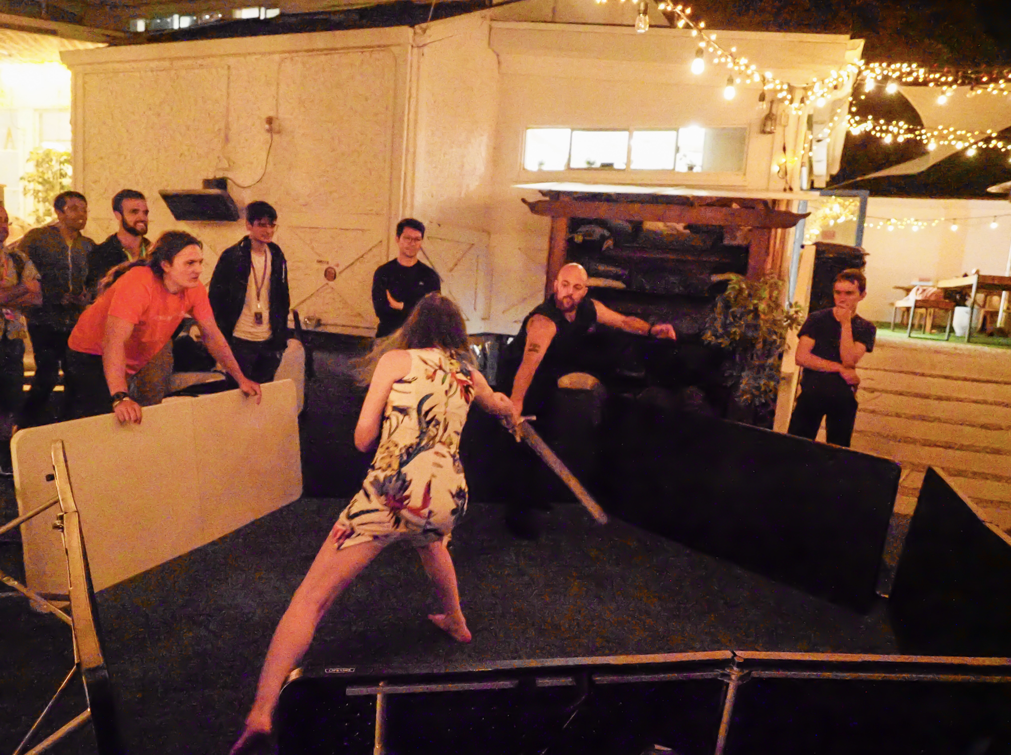 Taser Fight! Best of three, winner conquers new Lighthaven territory for their fae court