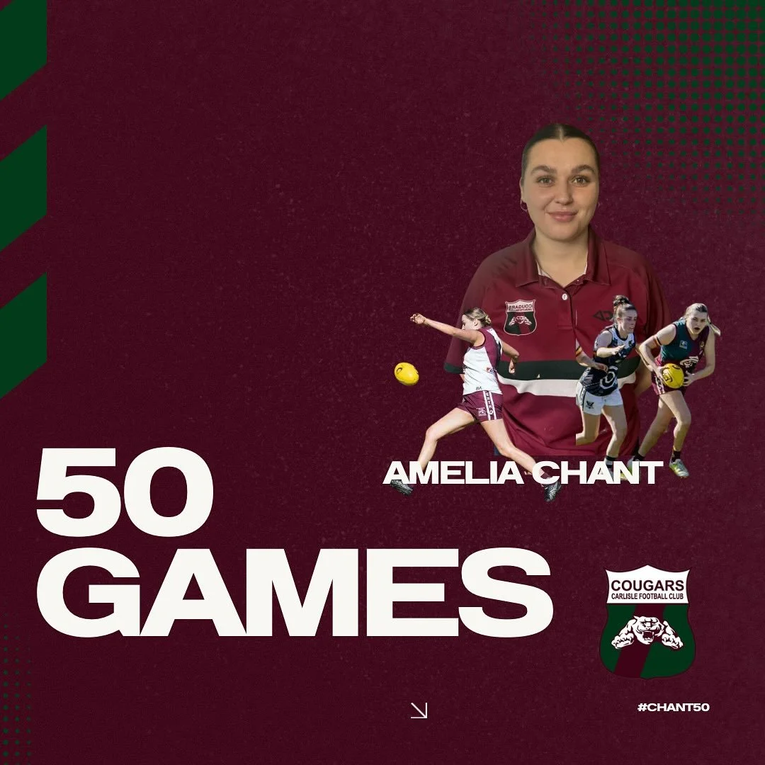 From day one to today, she’s been there every single time👊 massive congrats to @ameliachant_ for being the first from our women’s team to hit 50 games! 🔥