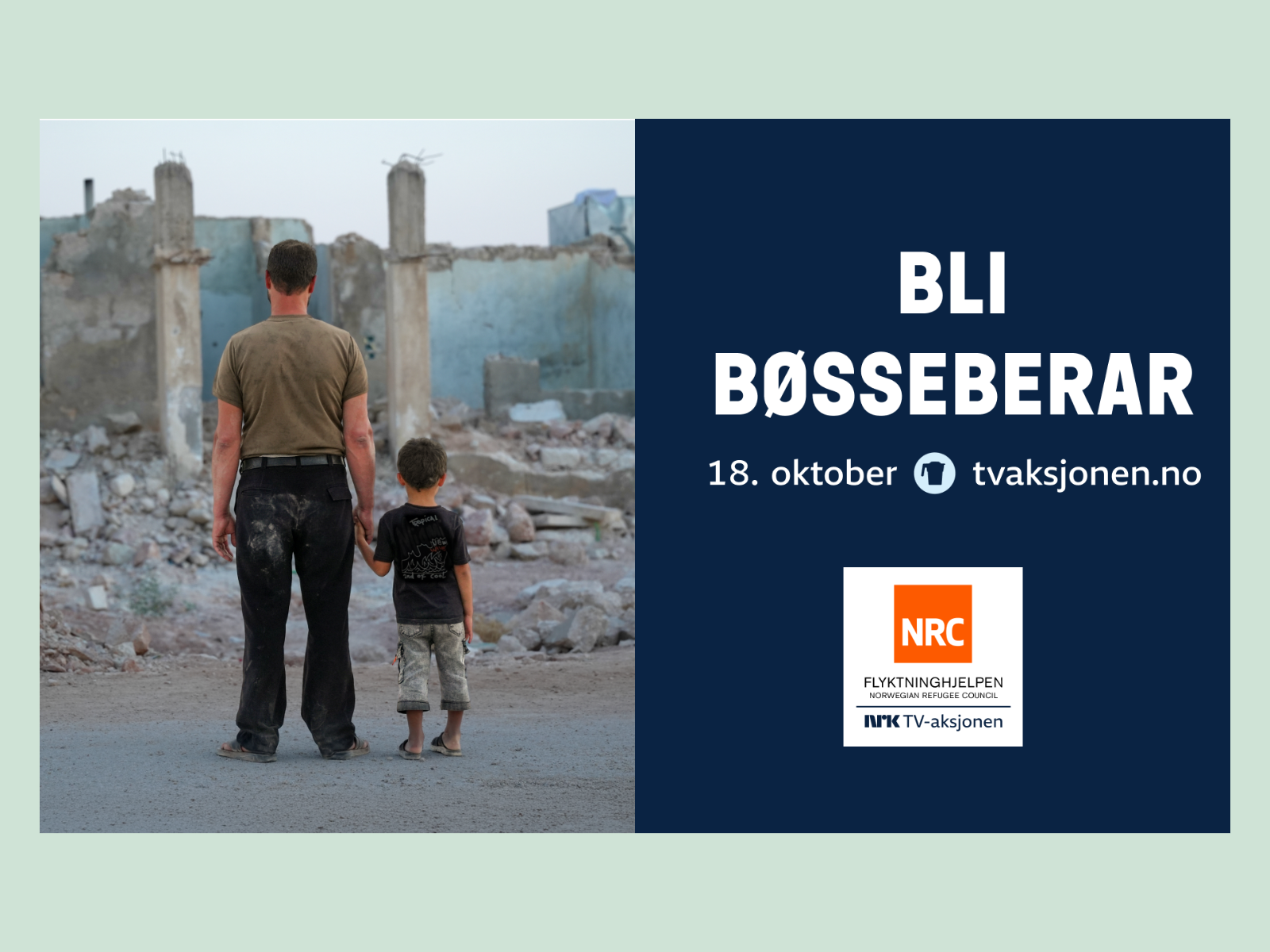 Internasjonal TV-aksjon: Sammen for mennesker på flukt