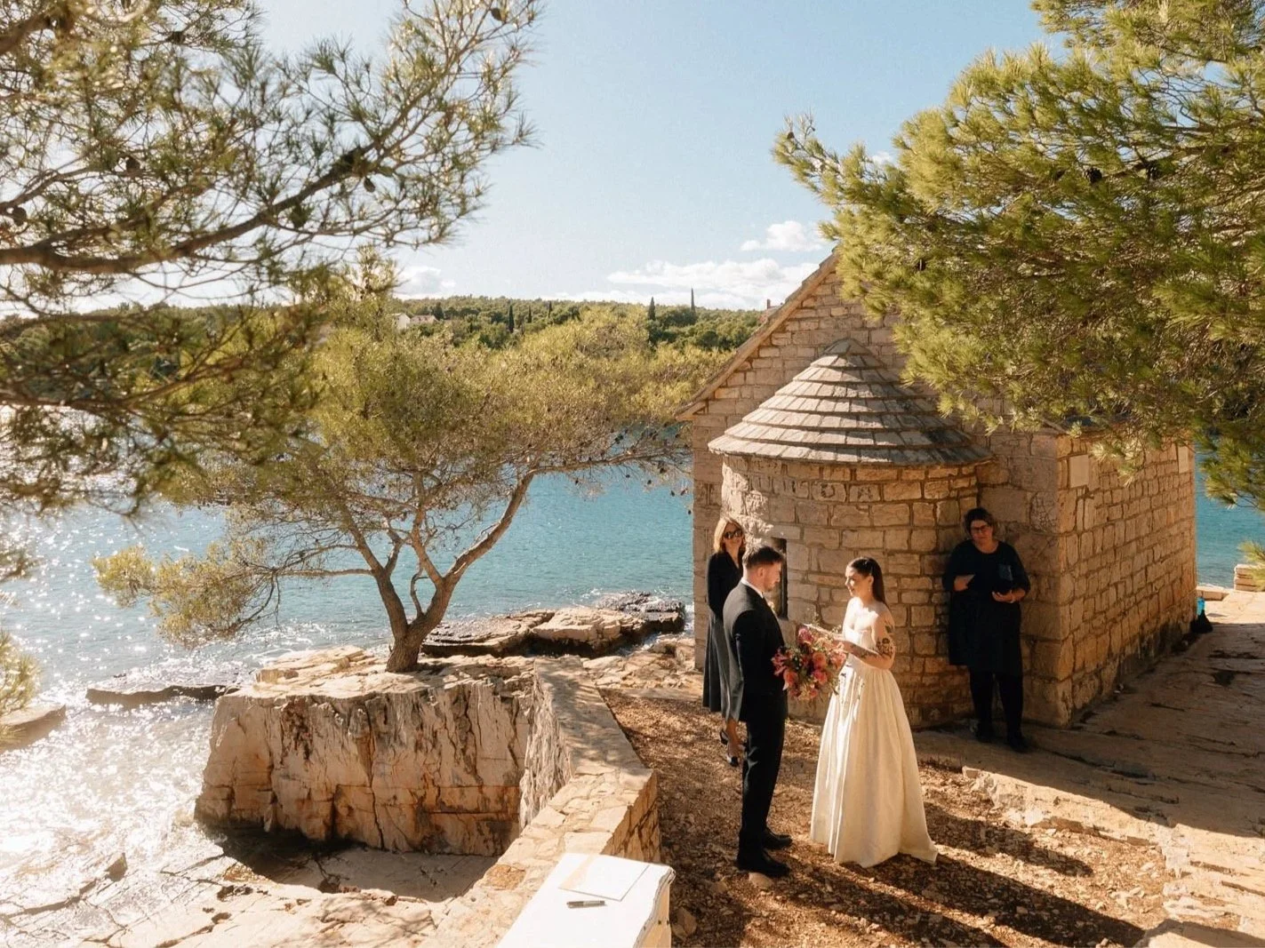 Intimate Beach Church Elopement
Millie & Will / Brac Island / Croatia