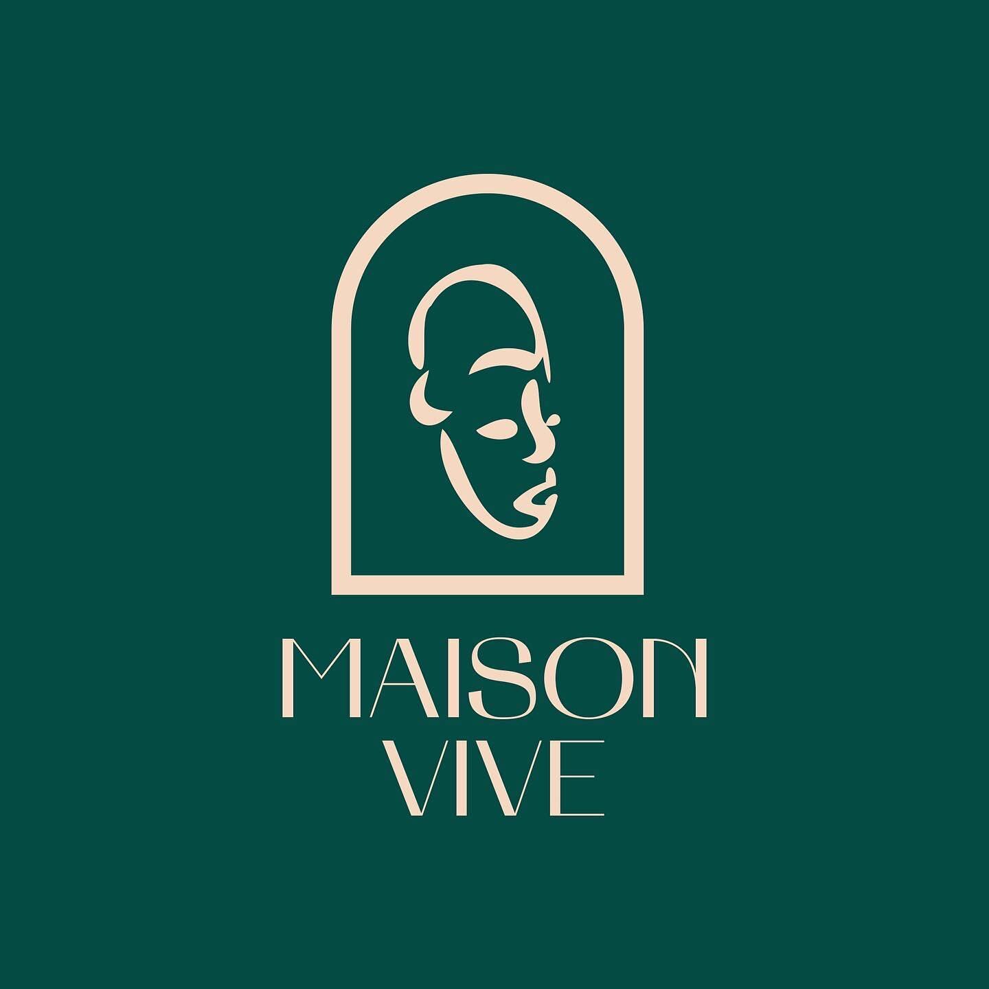 Logotype - Maison Vive #logotype #logo #logodesigner #logodesigns #logotype #logoinspirations #logomark #graphicdesign #graphicdesigner