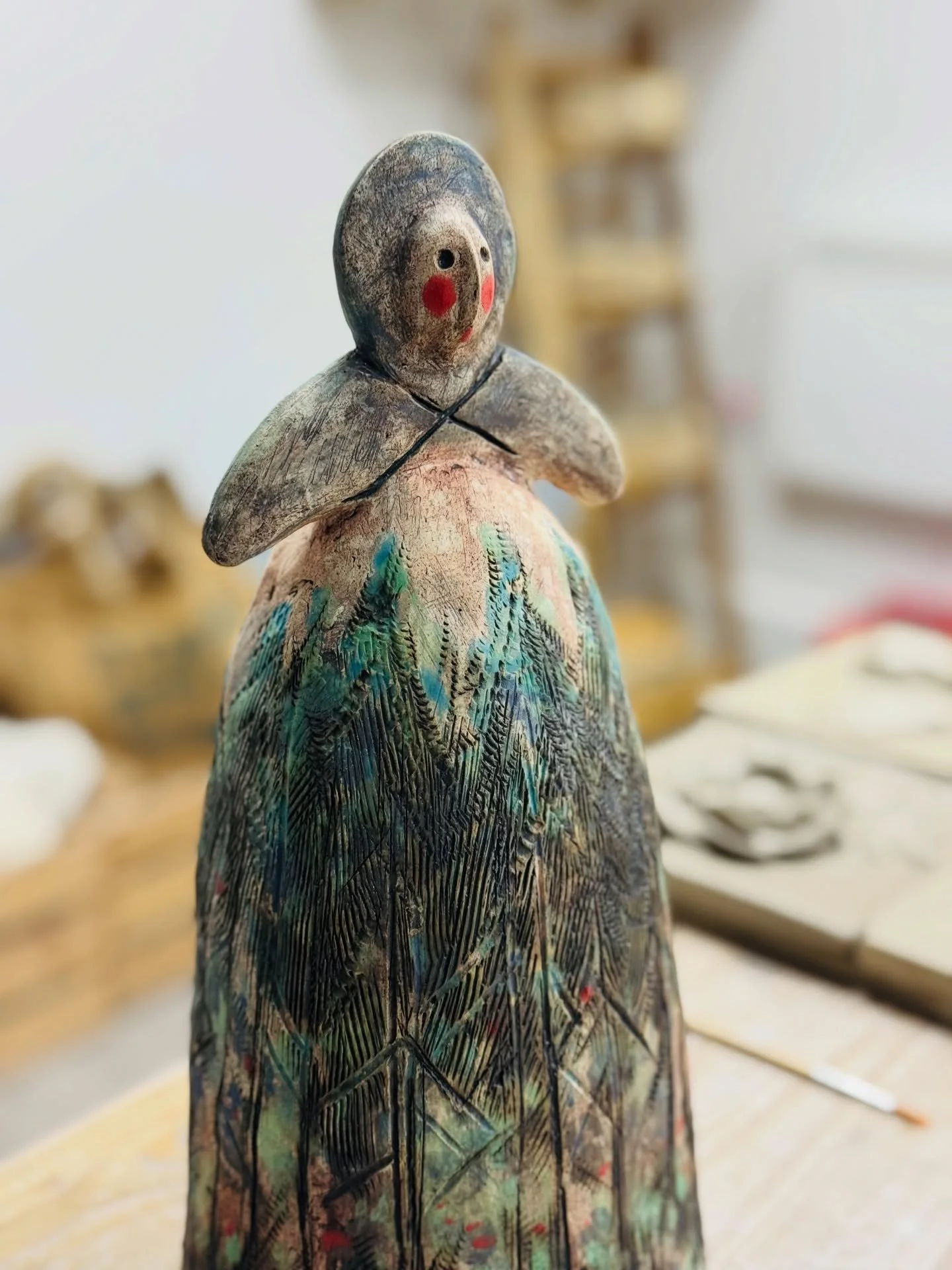 ✨ S T U D E N T  S P O T L I G H T ✨

Three views of one seriously beautiful piece.
This sculptural work was created by Amanda, who joined us while reconnecting with ceramics after previous study&mdash;and wow, what a return. 

Abstract tree-like for