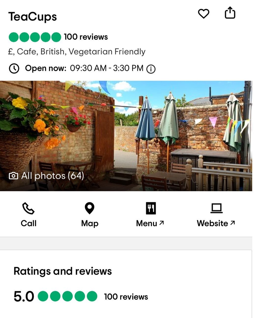 We were very pleased to get our 100th TripAdvisor review this weekend! 
It&rsquo;s really appreciated when people take the time to leave a review - it can make a big difference to a small business 
.
.
.
#romsey #cafe #tripadvisor #tripadvisorreview 