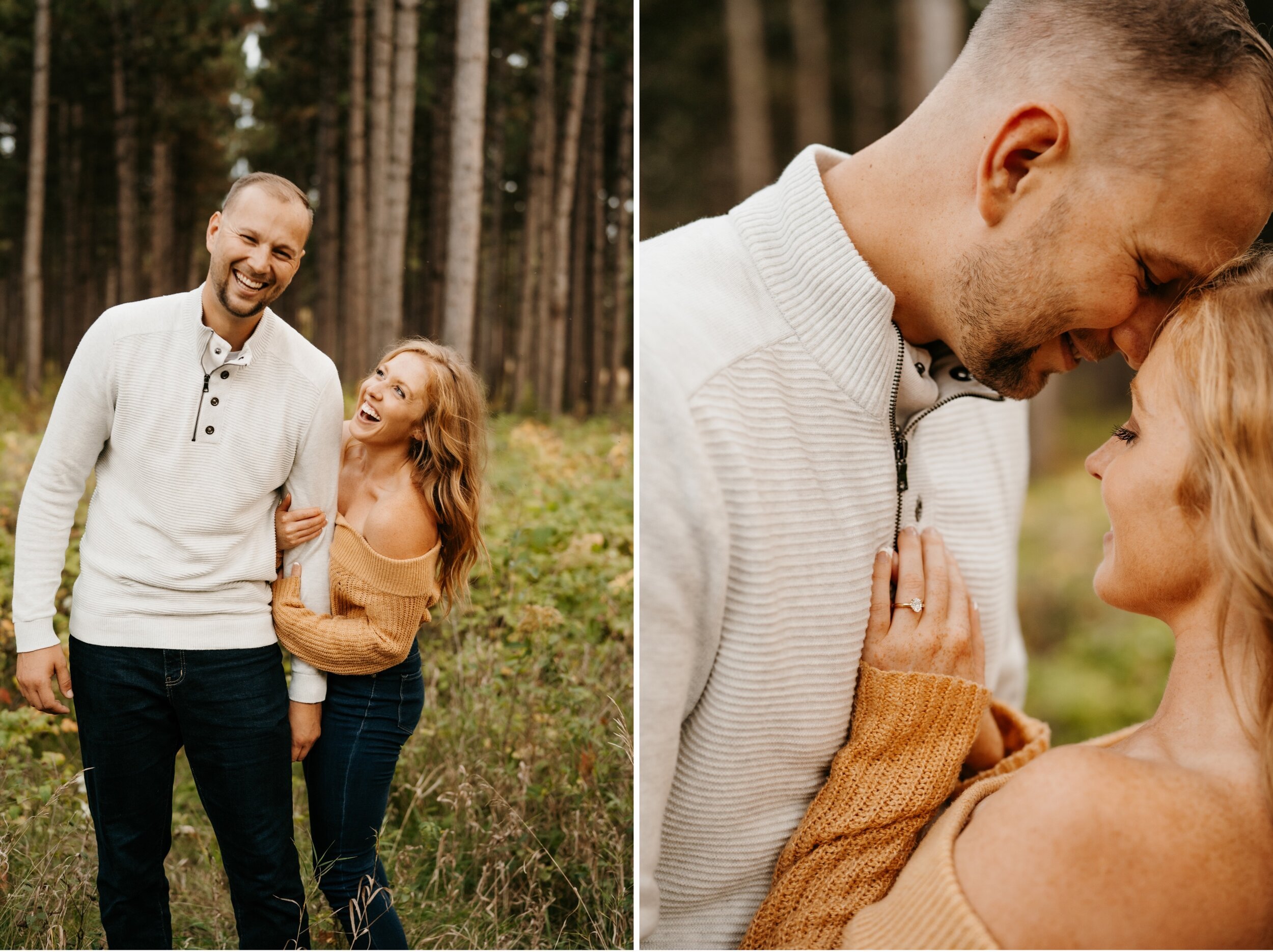 Fall Montissippi Park Engagement Session in Monticello, MN With Breanna