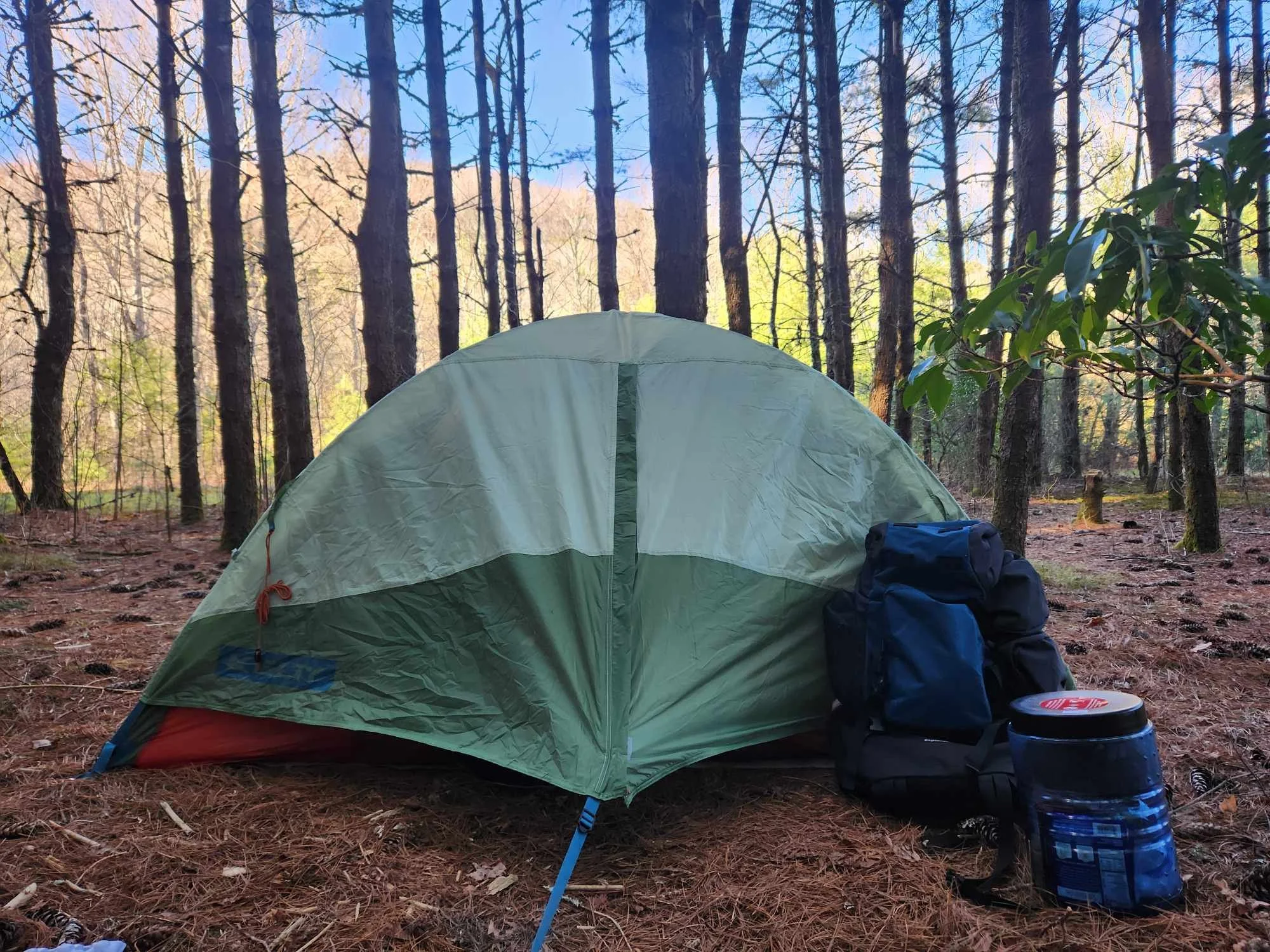 backpacking in North Carolina