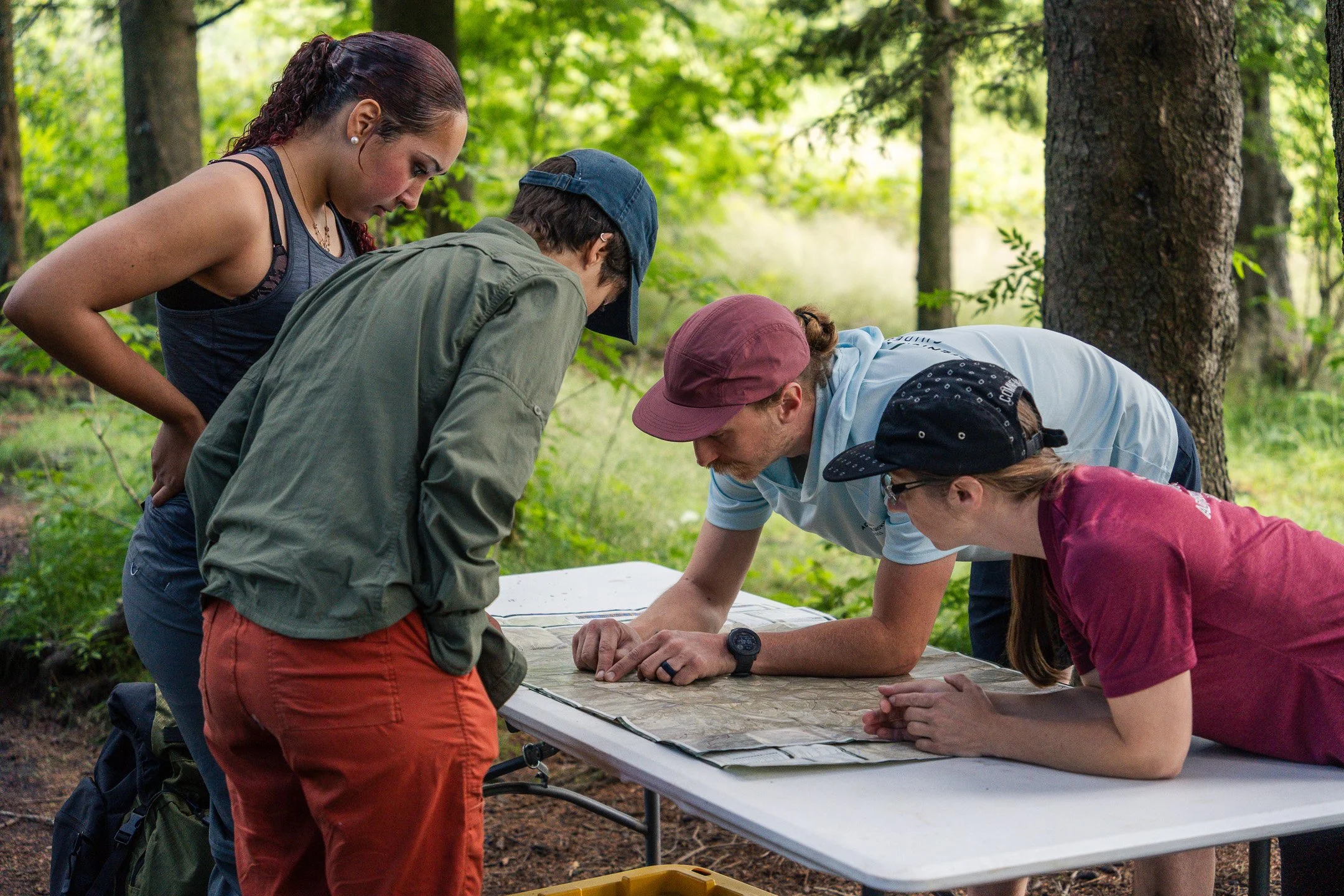 group backpacking trips north carolina