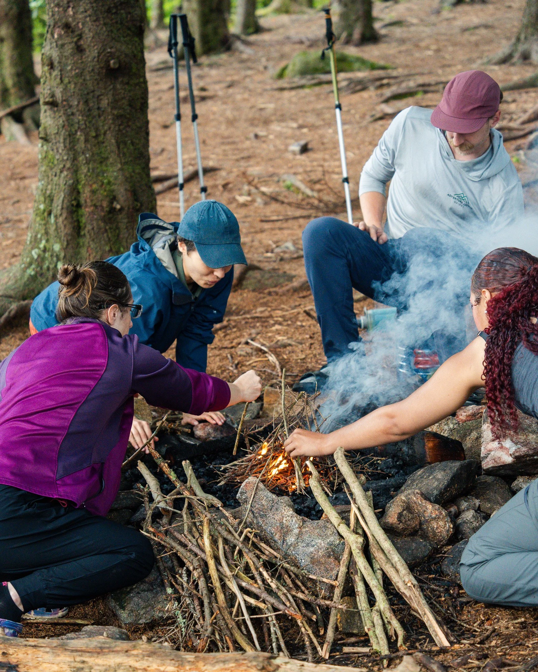 group backpacking trips north carolina