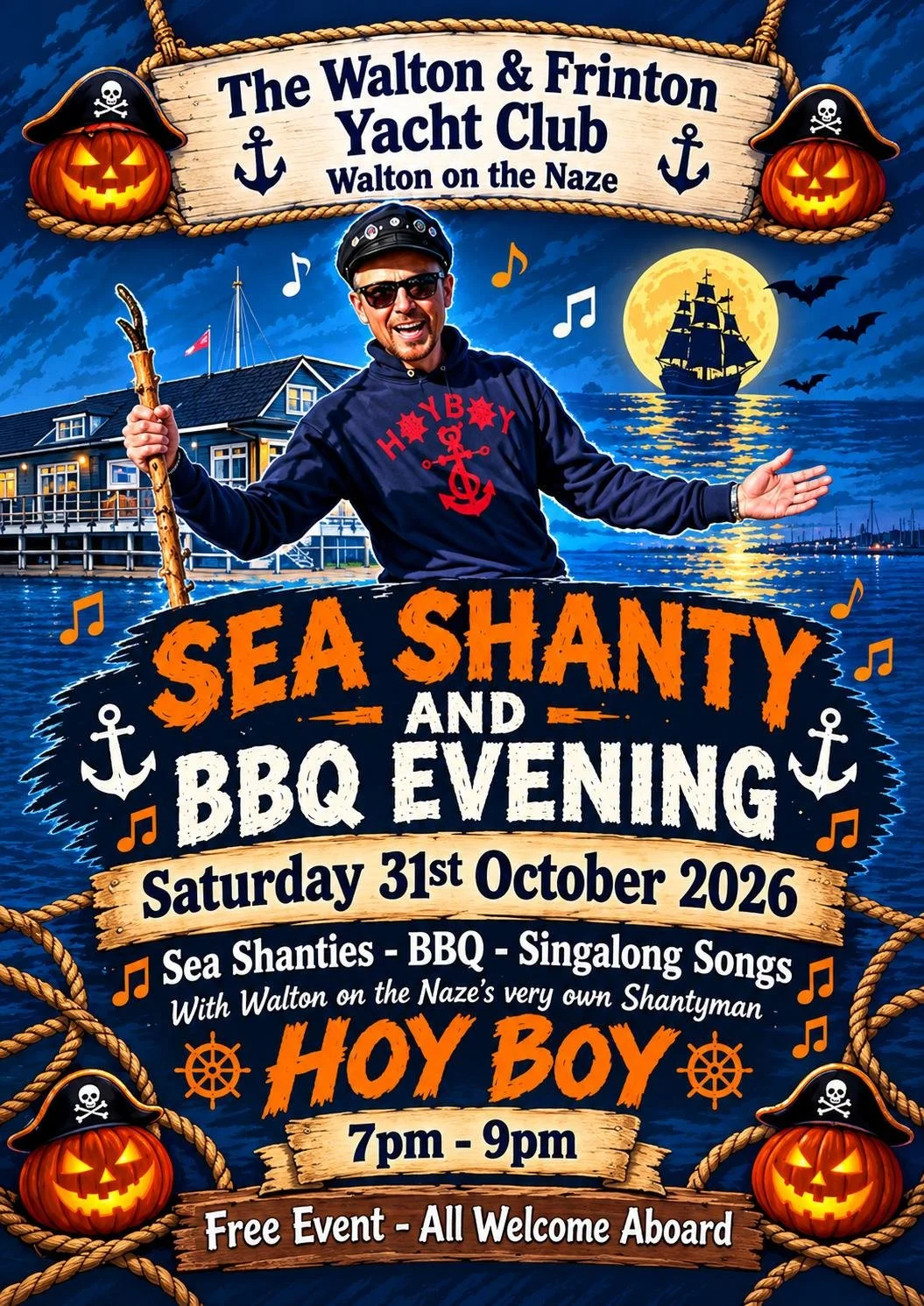 Shanty Night and BBQ Evening