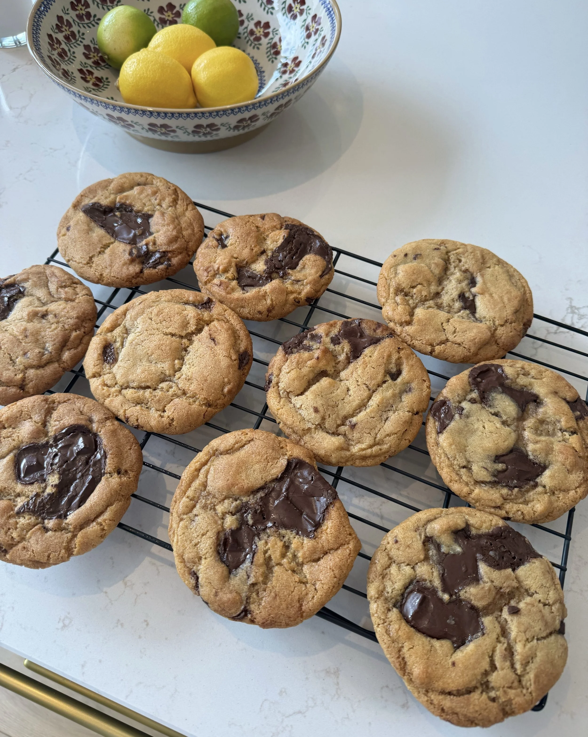 Dark Chocolate Chunk Cookies 