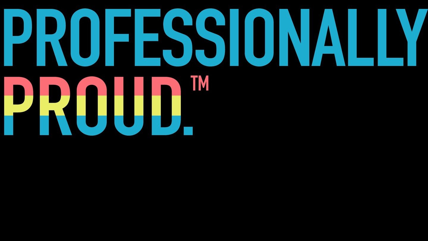 And so it begins! Welcome to Professionally Proud! 
☯
The vision: To create a wearable product that professionals can rep definitively and boldly to showcase their belonging to or support of the LGBTQ+ community. This way, their patients and clients 