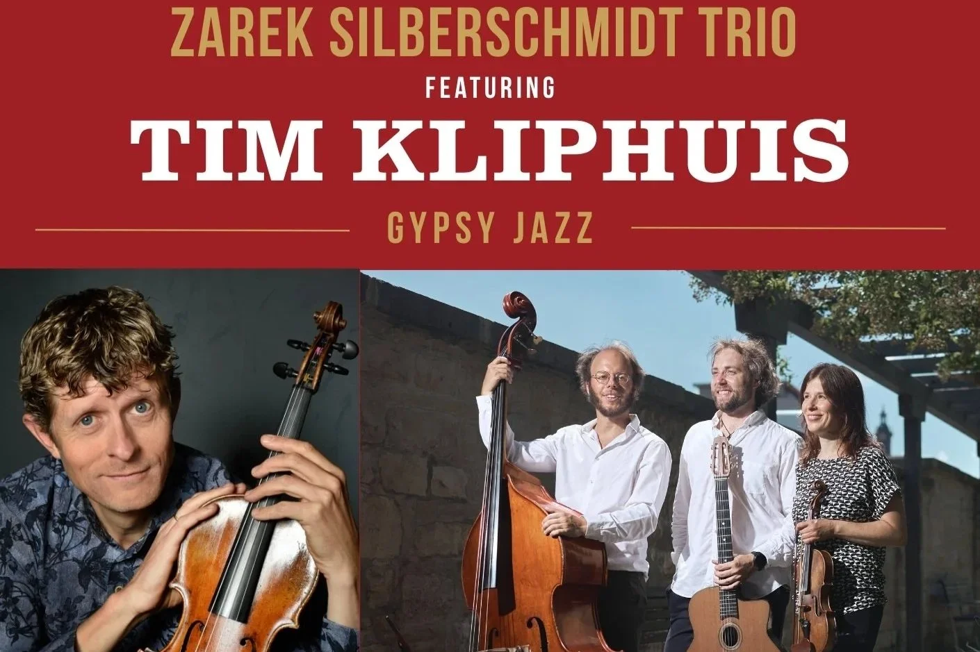 Zarek Silberschmidt Trio Ft. Tim Kliphuis