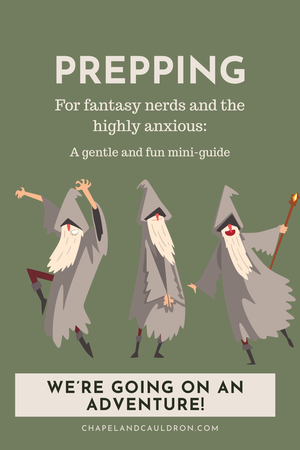 Prepping for Fantasy Nerds and the Highly Anxious