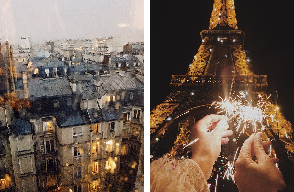 iPhone Screensavers Set: Christmas Holidays in Paris — Paris with me