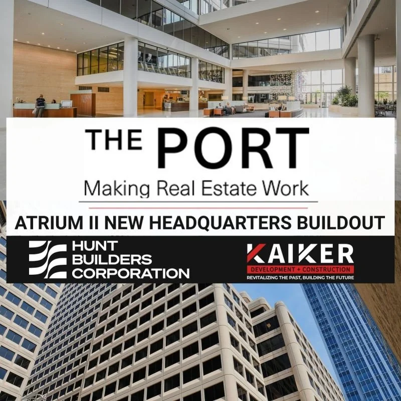 We had the pleasure of being apart of the team managing and constructing The Port’s new headquarters &amp; home at Atrium II