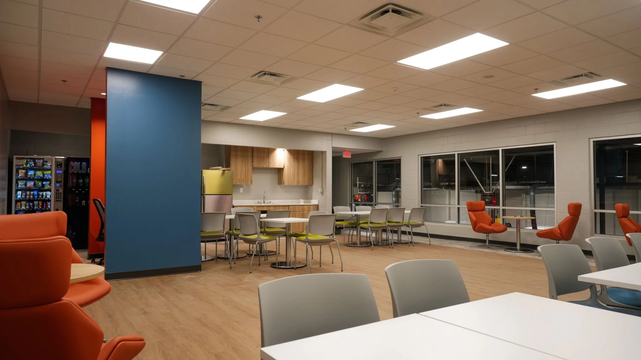 Progress is being made with Phase 1 renovations for Cincinnati Metro's multiple breakroom facilities