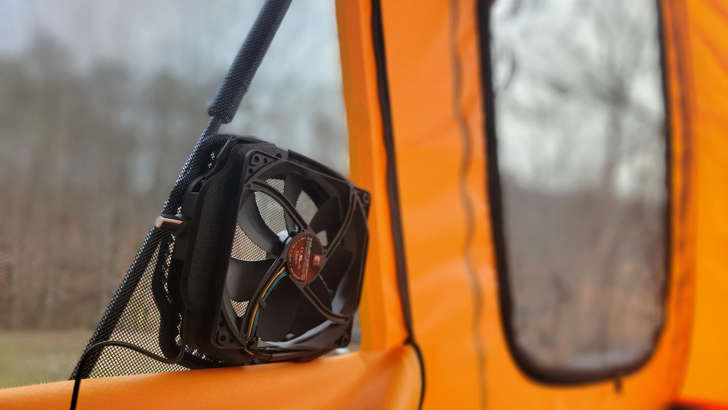 Magnetic Fan Mount for Rooftop Tents & Go Fast Campers