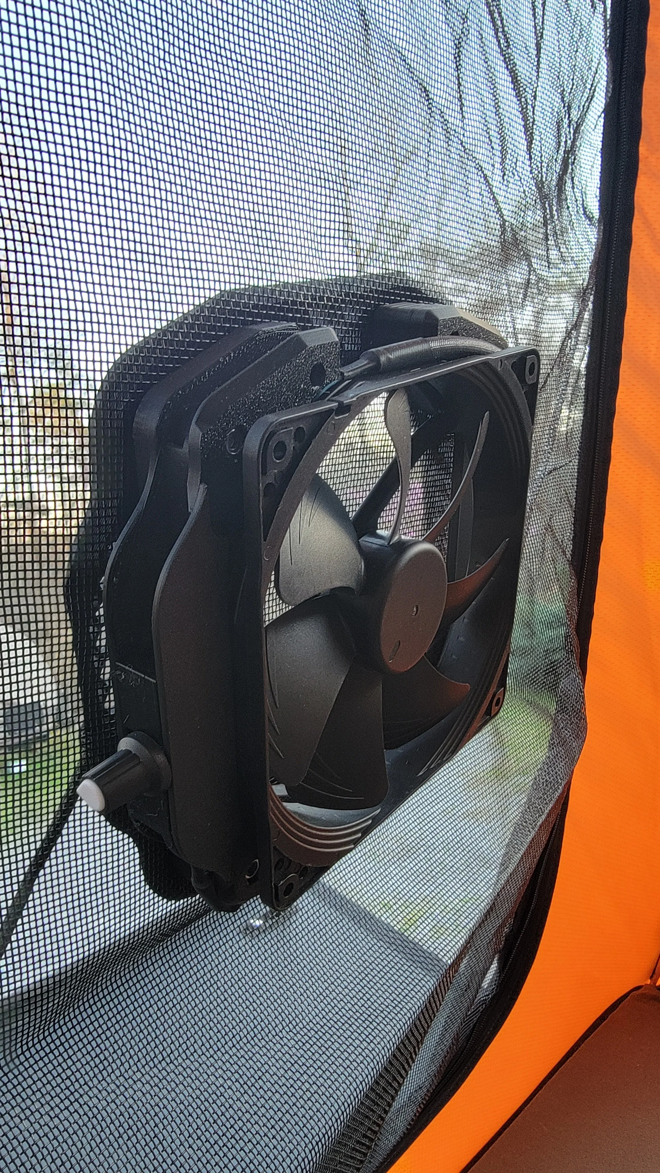 Magnetic Fan Mount for Rooftop Tent & Gofast Camper (Exhaust)