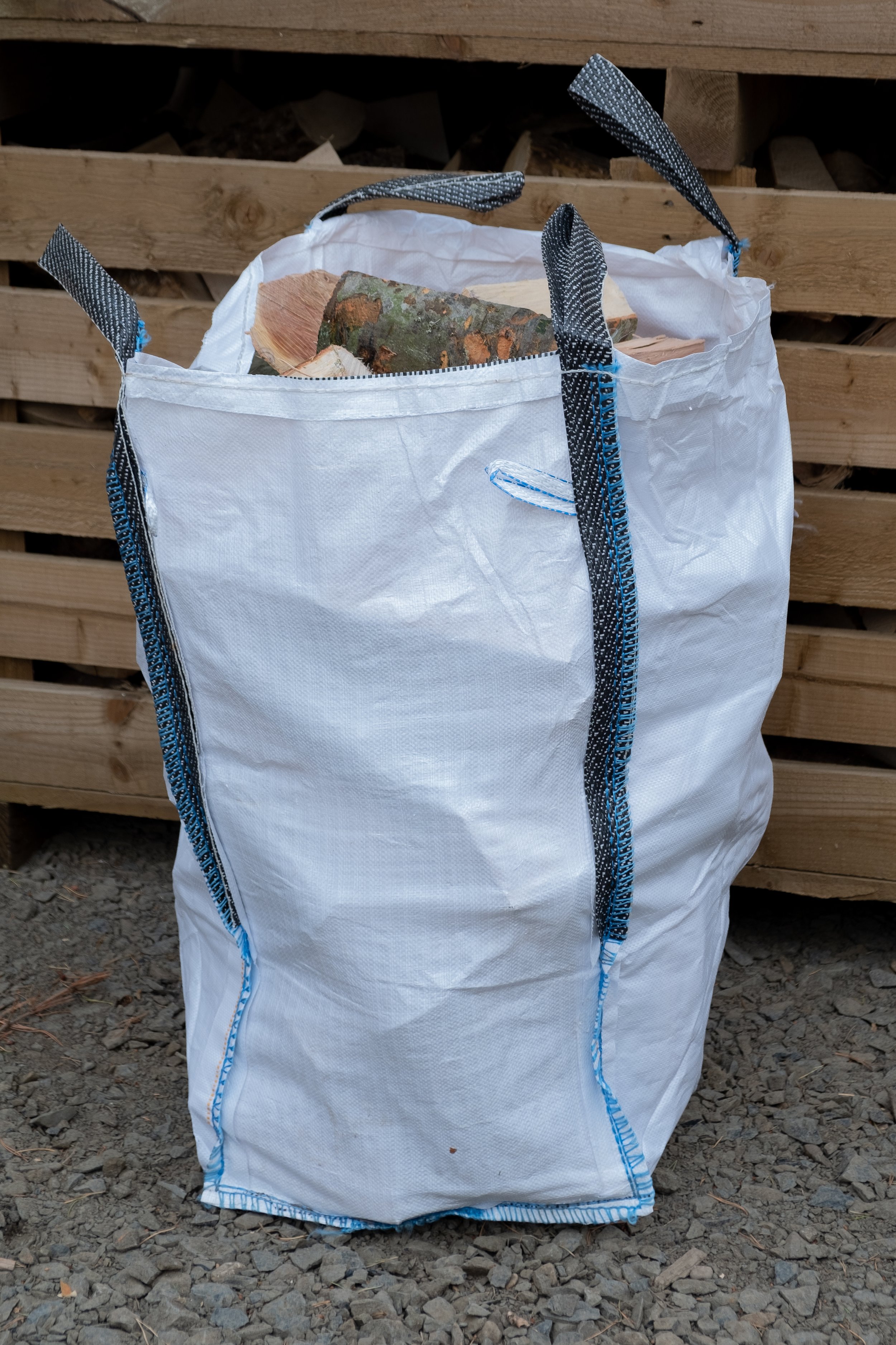 Seasoned Firewood Barrow Bag