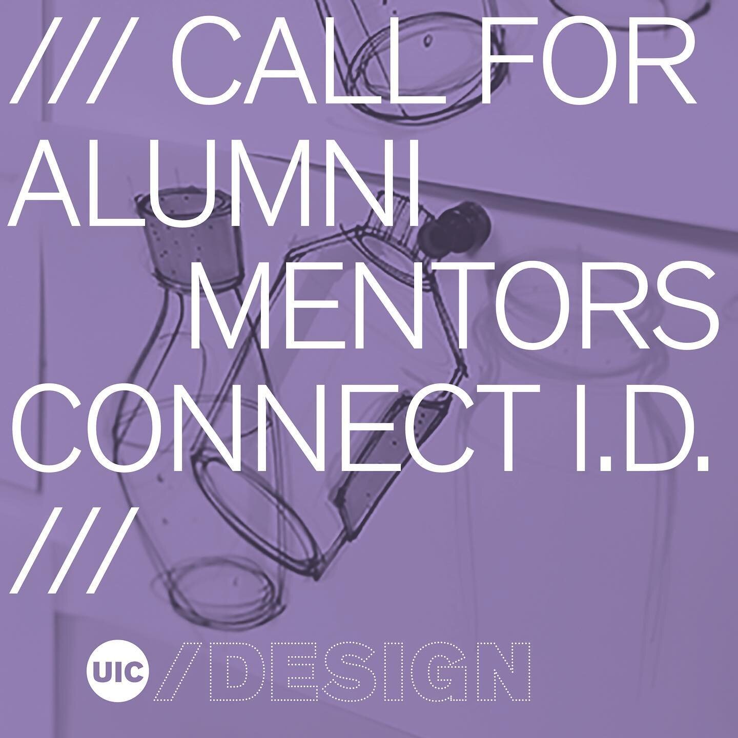 UIC Design ConnectID is in search of professional mentors for the 2022-23 school year. If you are a UIC ID alum or an ID professional* who is interested in giving back and connecting with the local design community, please consider joining us. For mo