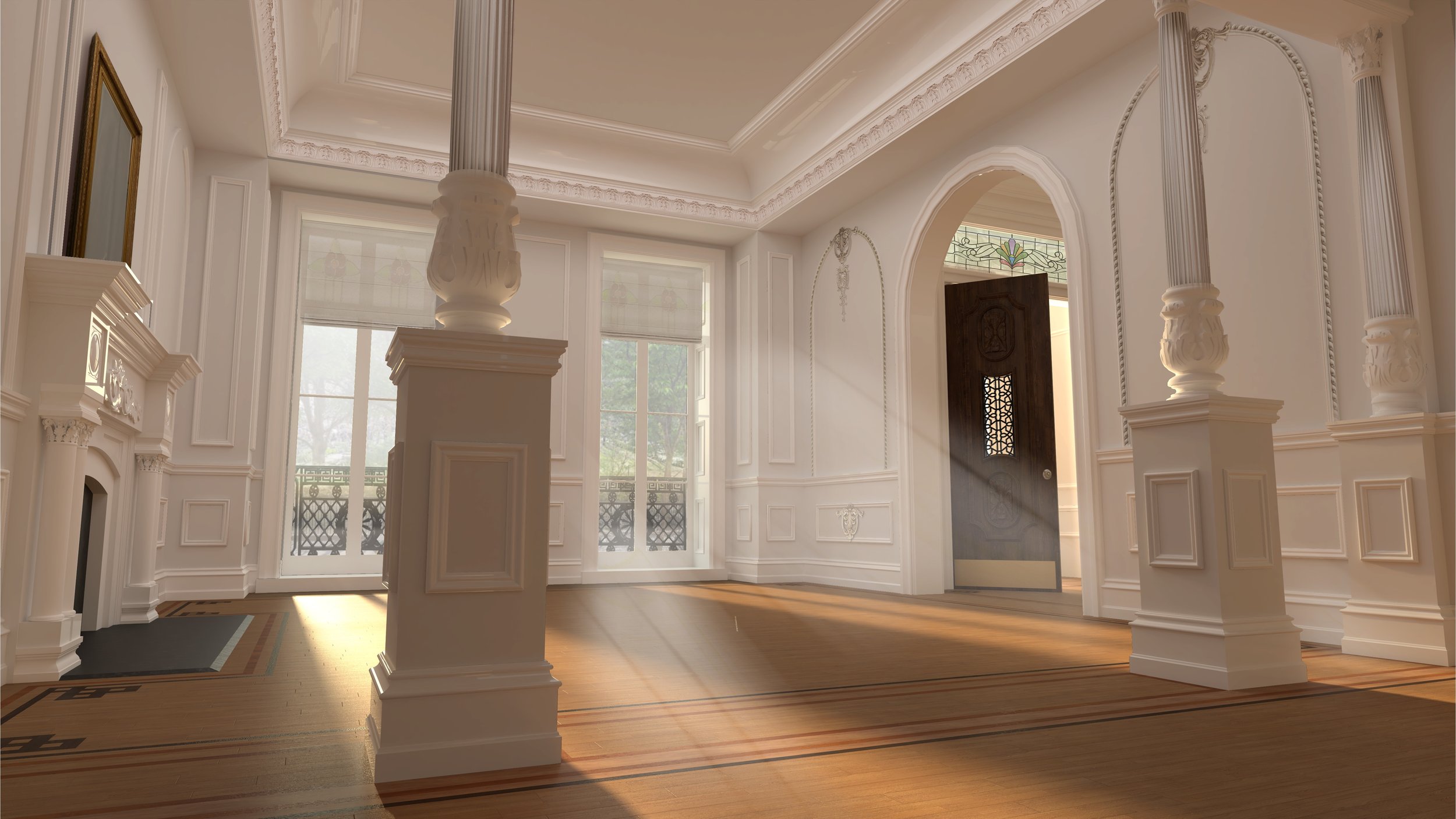 Gramercy Parlor - Illustration by Sam Bader