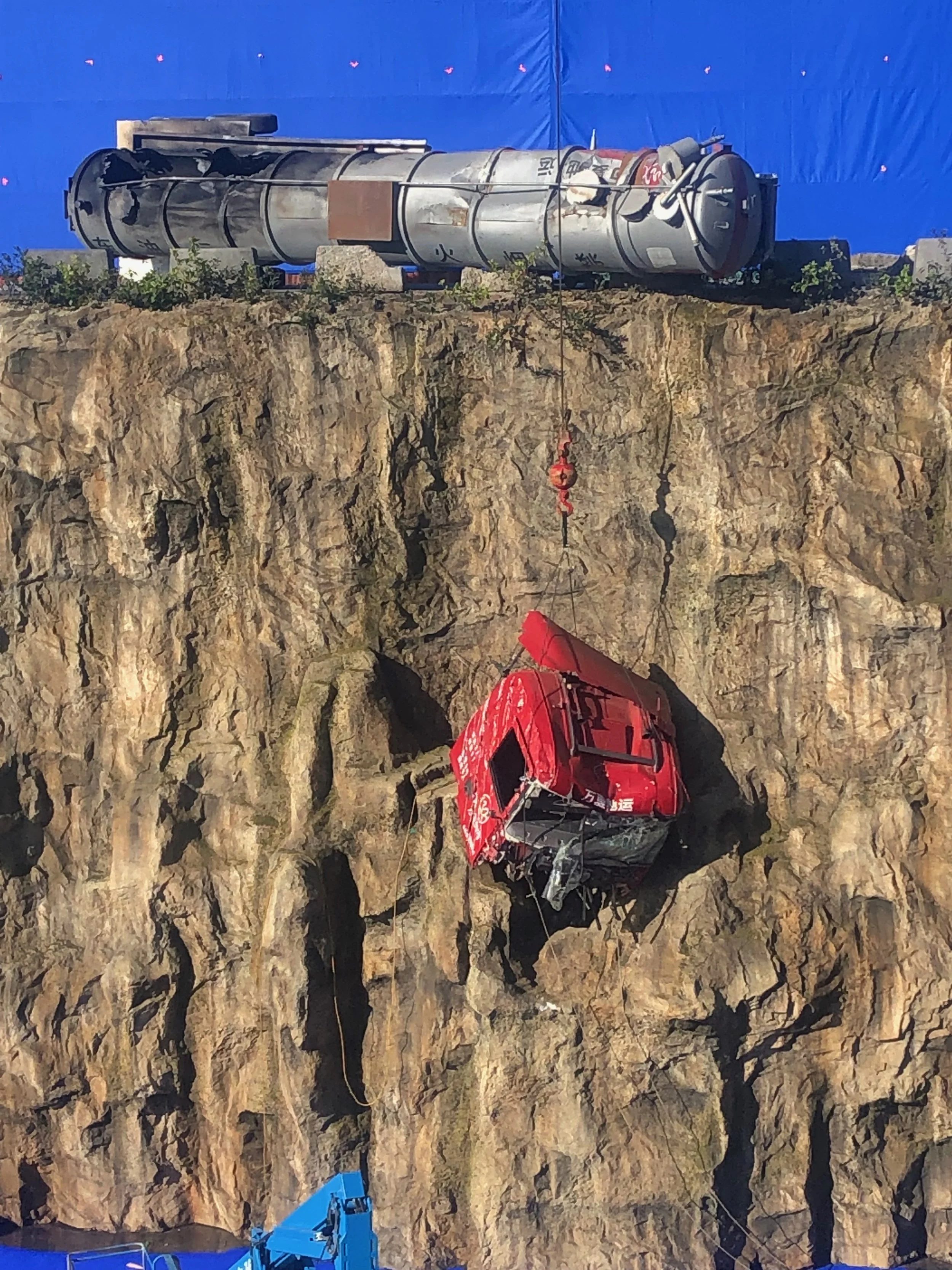 Truck cab rescue