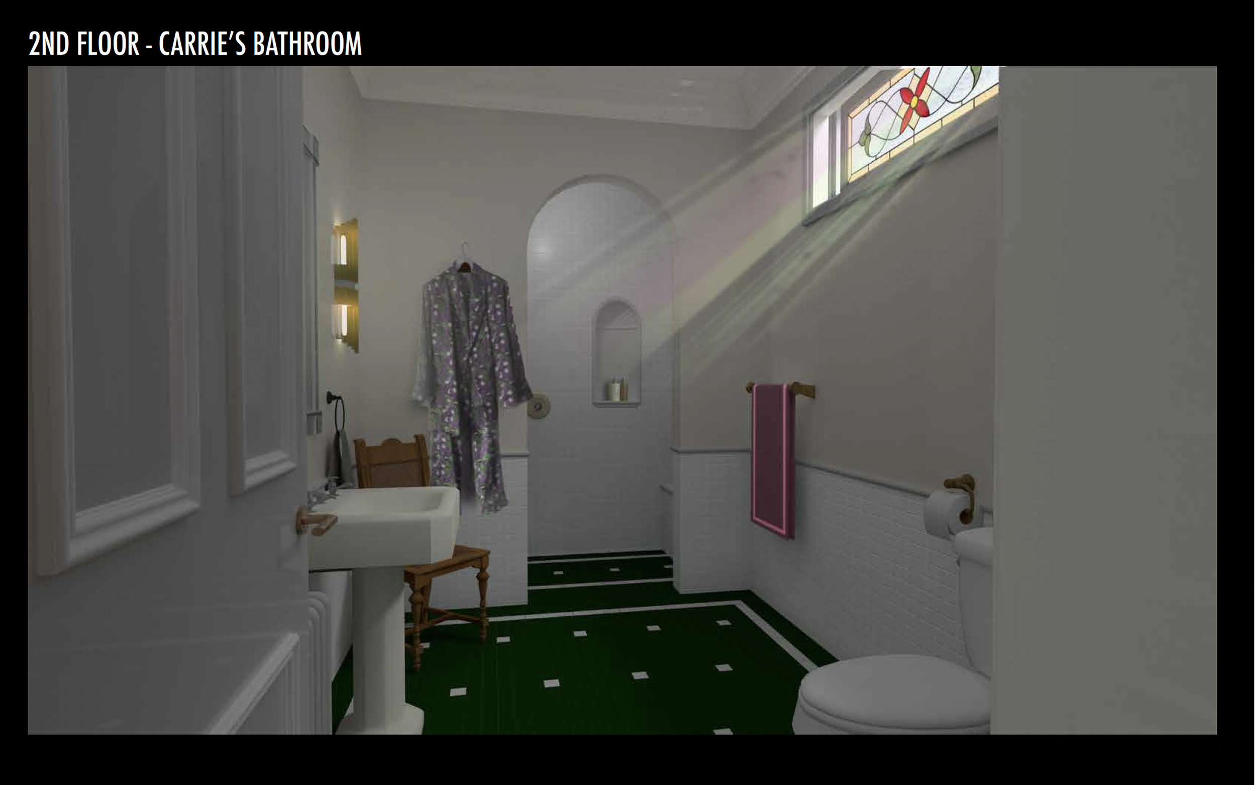 Gramercy Bathroom - Illustration by Sam Bader