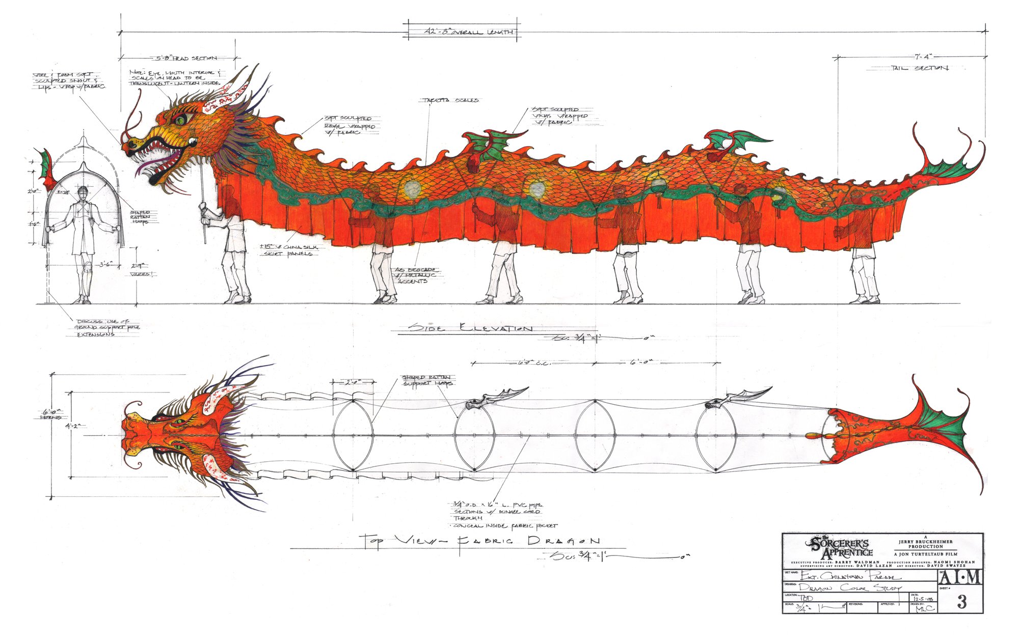 Chinatown Dragon Concept
