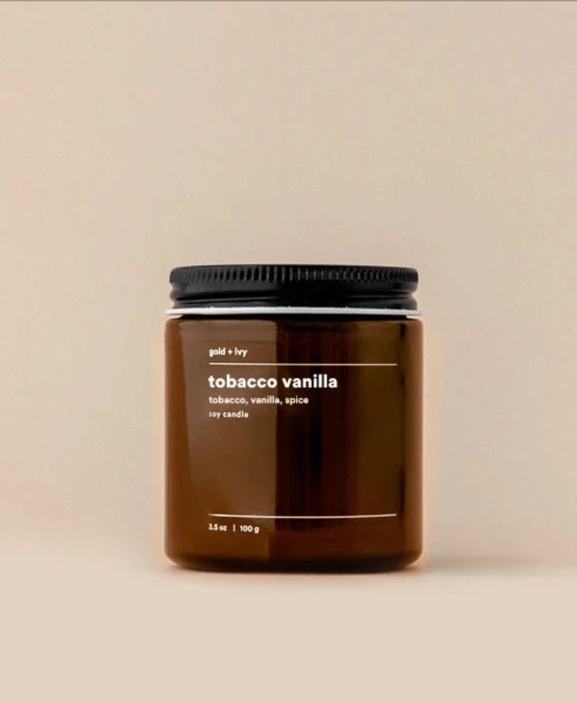 a heavenly scent of tobacco and vanilla to warm any home