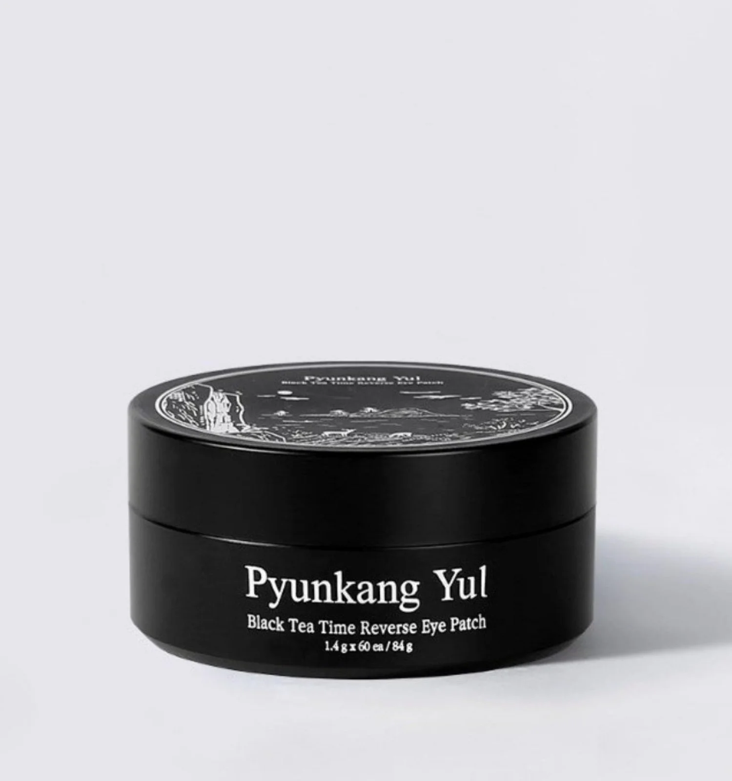 Pyunkang Yul Time Reverse Eye Gels with fermented black tea and peptides for brightening, firming, and anti‑aging care