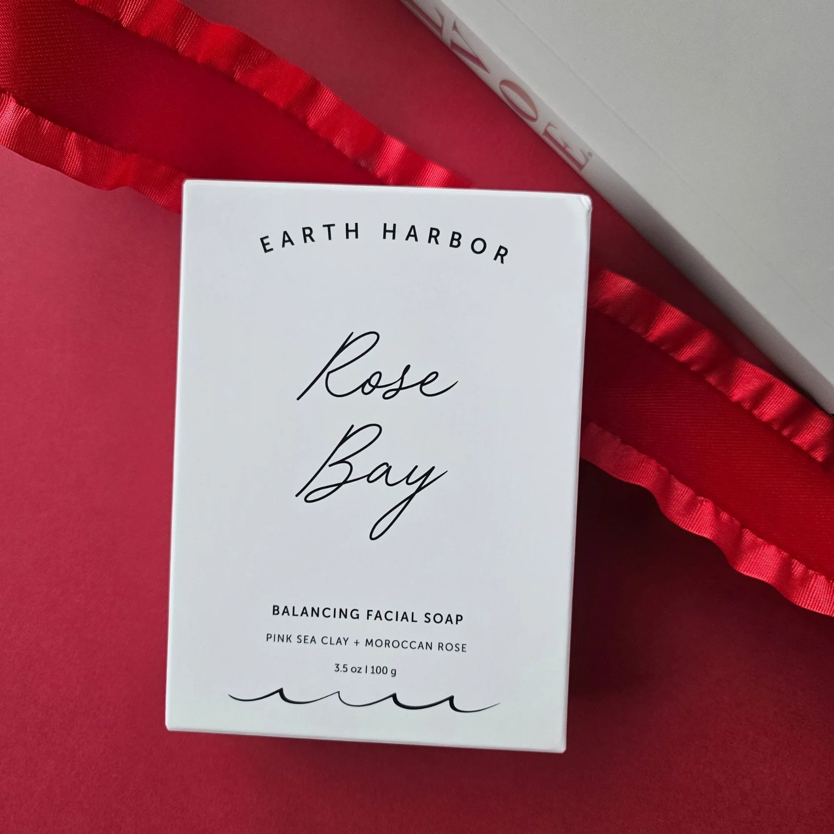 Earth Harbor rose facial soap bar with natural botanicals; gentle, eco‑friendly skincare gift for spa rituals and daily cleansing.