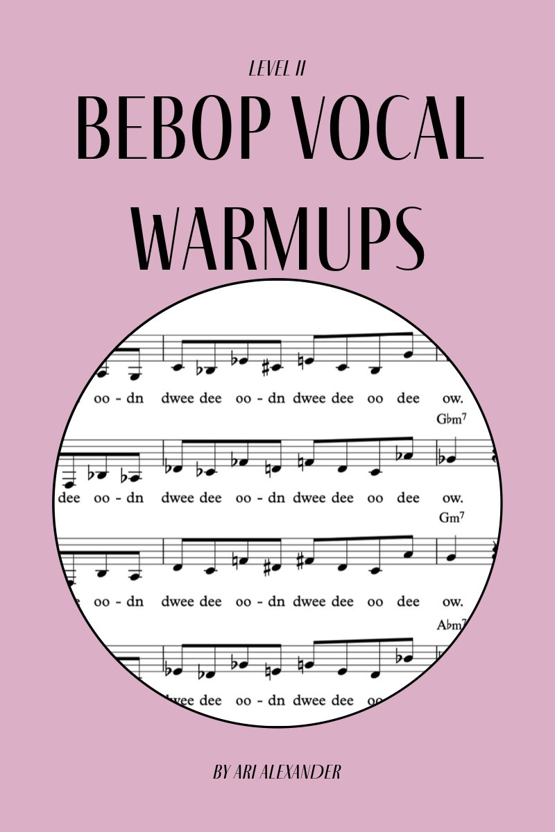 Level II Bebop Vocal Warmups