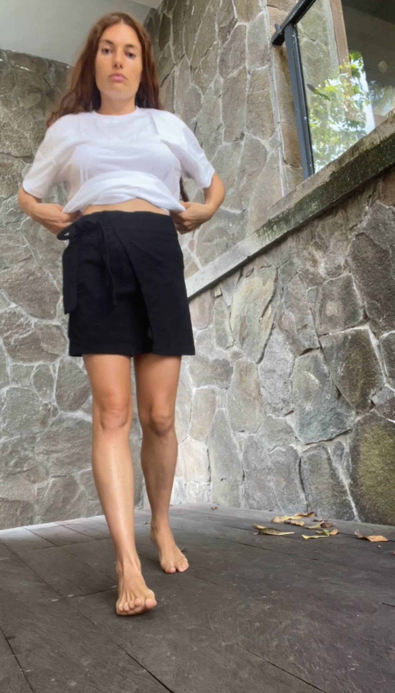 Anna TIE-UP SKIRT (short)