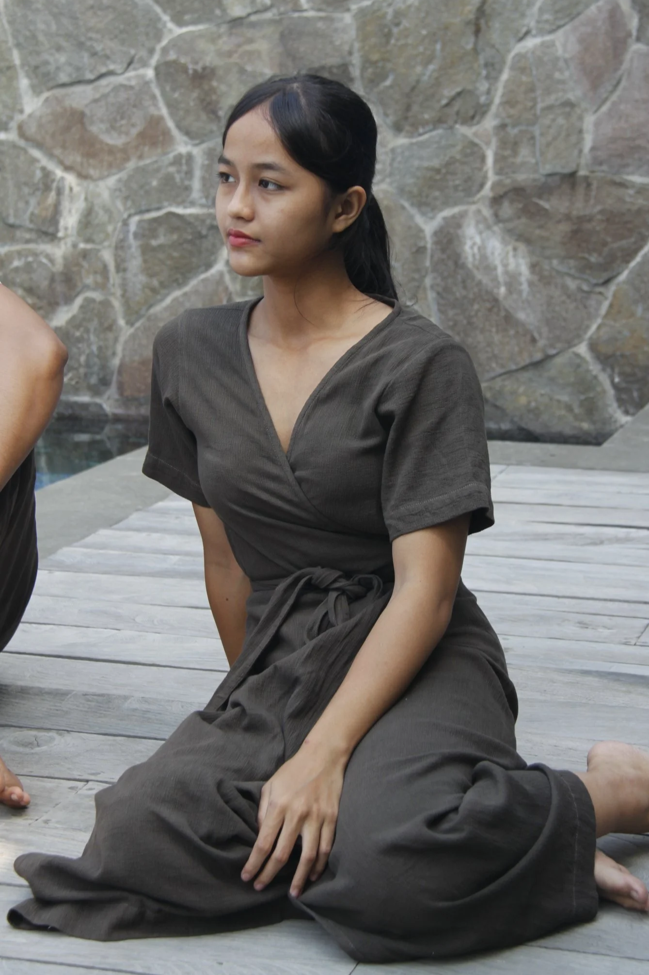 Enya WRAP DRESS