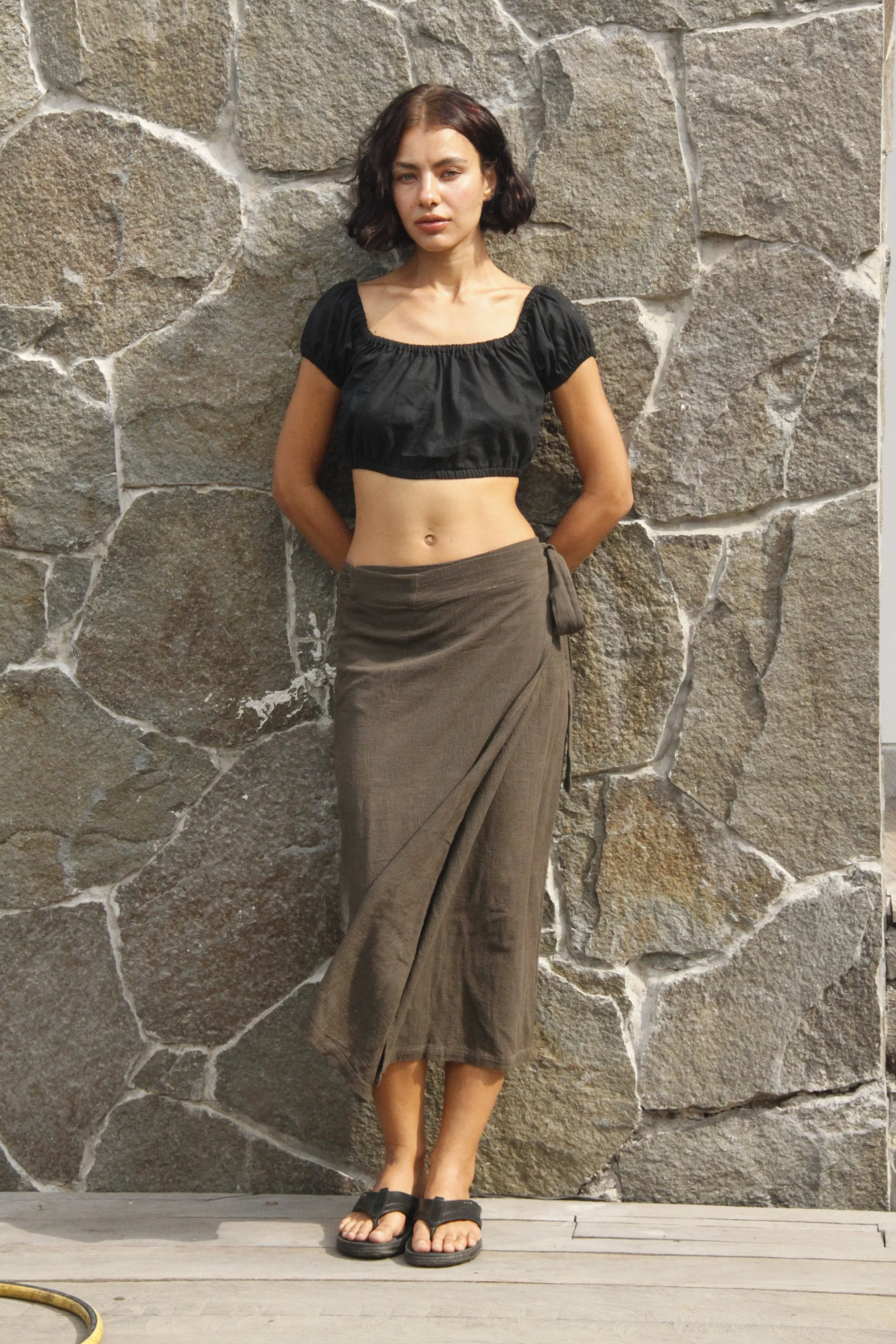 Anna TIE-UP SKIRT (classic)
