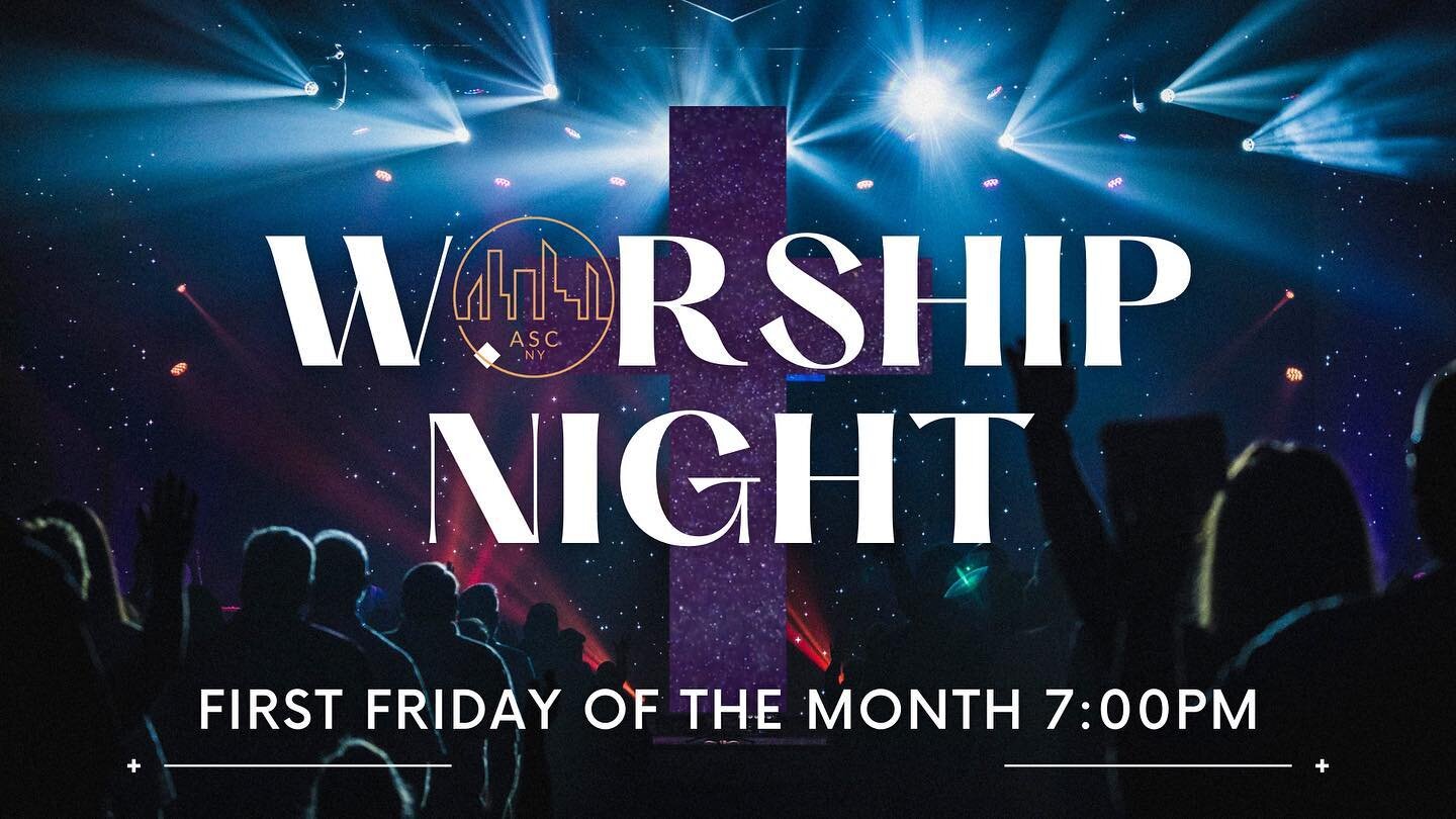 Worship Night
Friday 7 pm