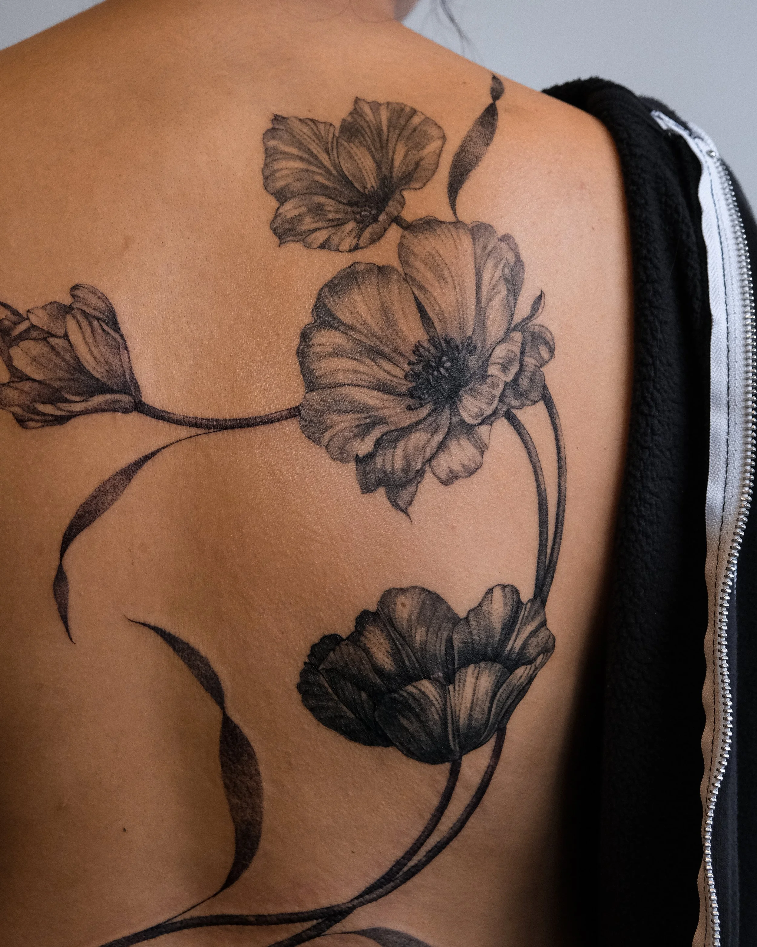 Floral back piece (2025)