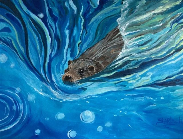Otter Swim