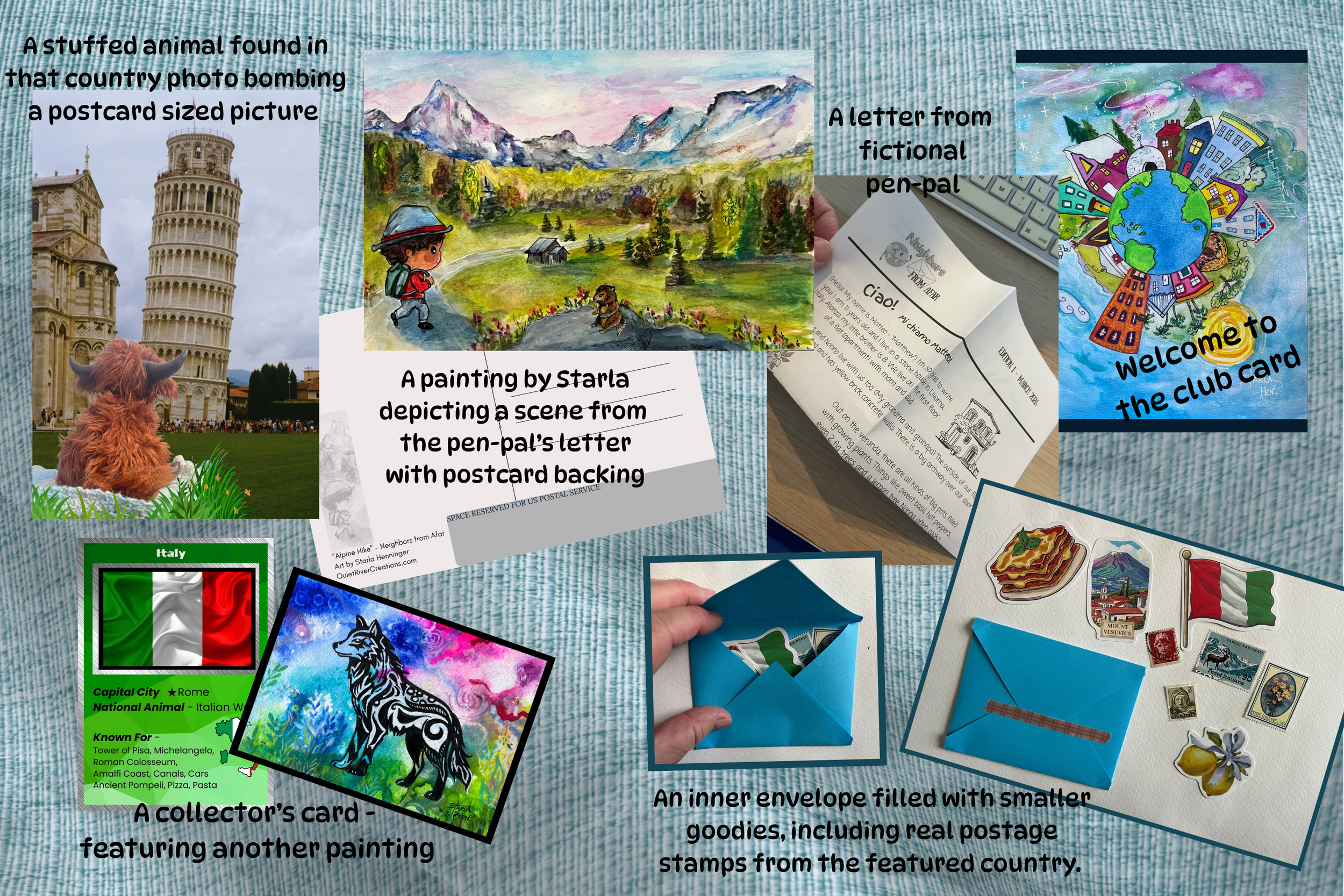 Neighbors From Afar Mail Subscription