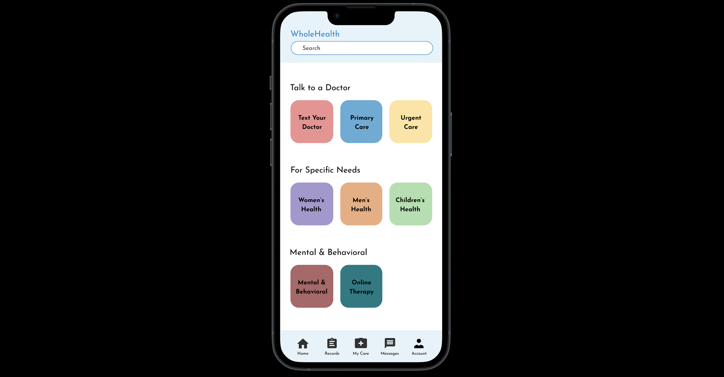 WholeHealth App