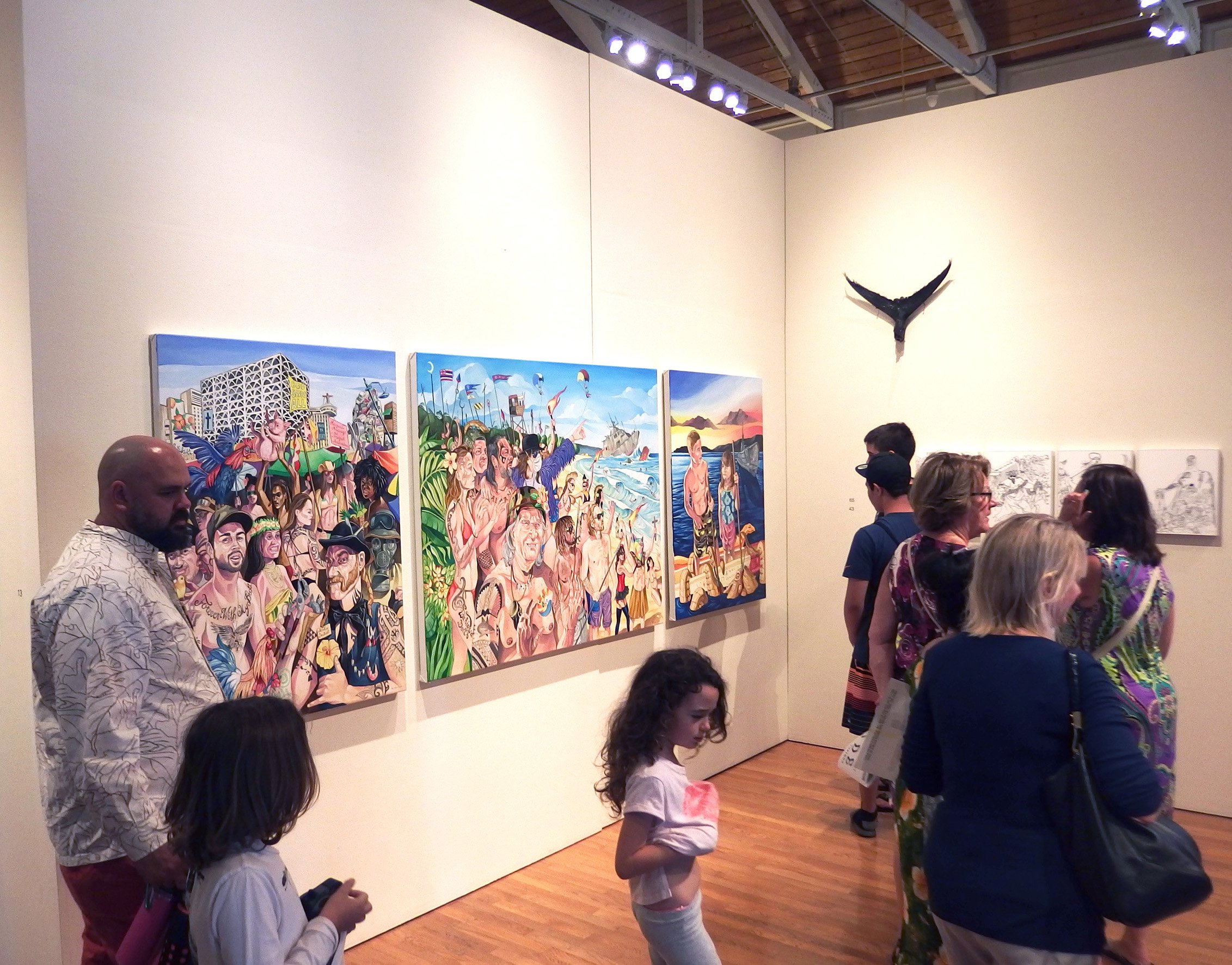 " Contact 3017" Honolulu Museum of Art School, Honolulu, 2017
