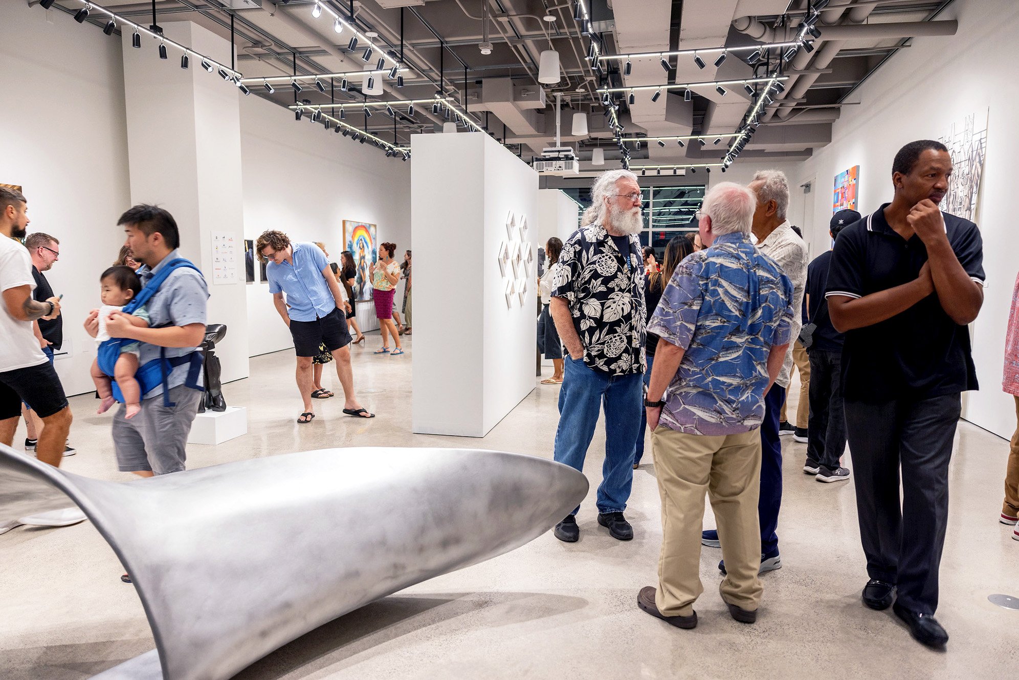 Facing Futur, Ho'ikeakea Gallery - 2023 - Co-curator Tom Walker