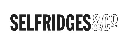 Selfridges & Co logo in black and white