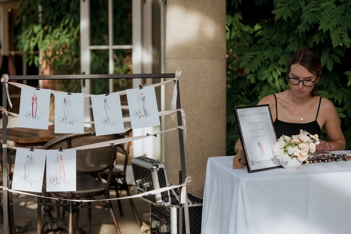 To say I get to work at weddings like this is a dream come true ✨ 

Thank you G&amp;S and @bemylove.wedding for having me!

See if you can spot the Bond pose in the illustrations 👀 

Venue @hever_castleweddings 
Planner @bemylove.wedding 
Photograph