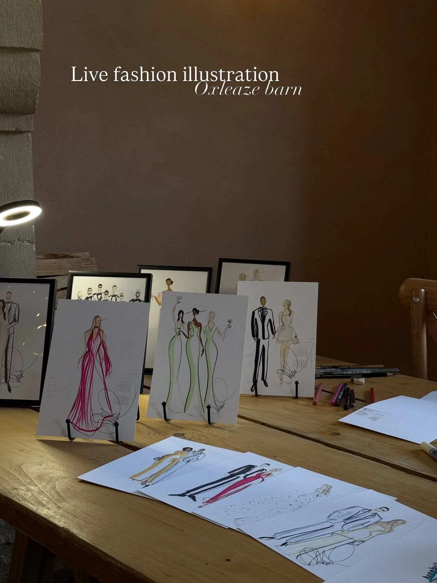 So lovely to have met some couples and see some familiar and new faces at the Oxleaze Barn open day on Sunday! ✨