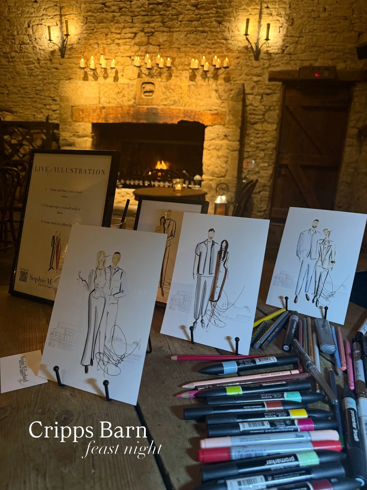 Another gorgeous night at Cripps! 

I&rsquo;m so lucky to be able to attend these intimate events &hearts;️ 

I love meeting you all in person, getting to know you, being in the vibes but of course for the food 😍 

#cotswoldswedding #cotswoldsvenue 