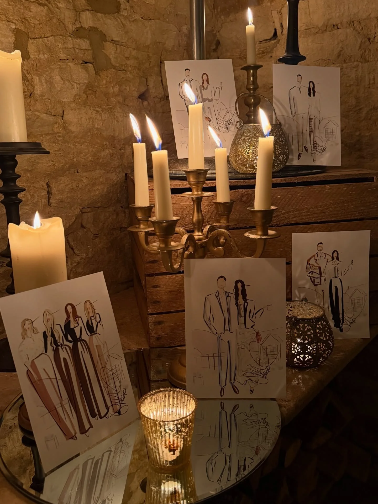 Obsessed with this candle display at Old Gore! 

What a way to add luxury 🕯️