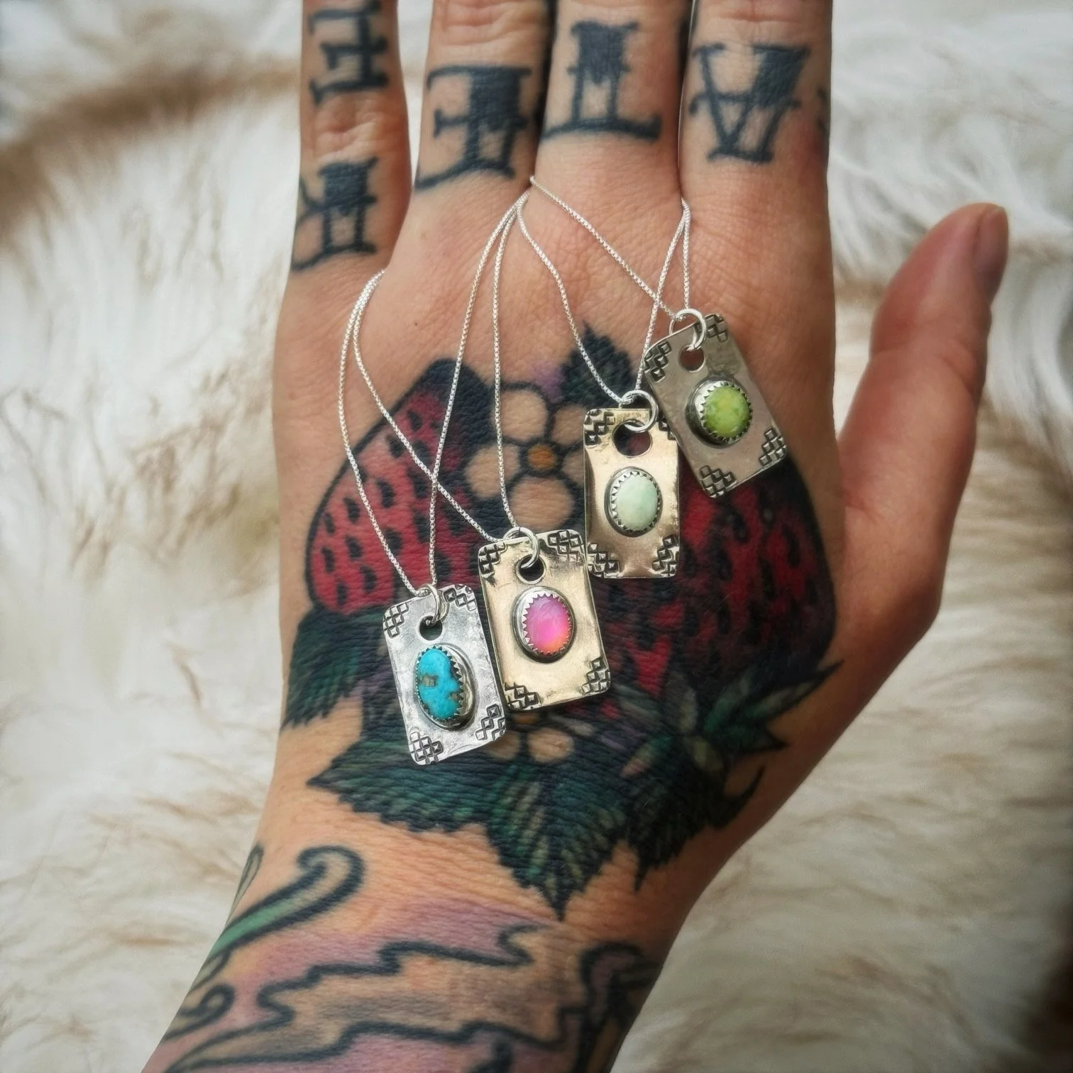 Everyday Amulet Tag Necklaces